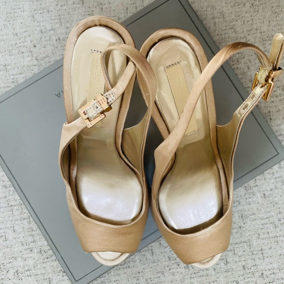 BCBGMaxAzria champagne Peyton Prosecco heel - Picture 4 of 8